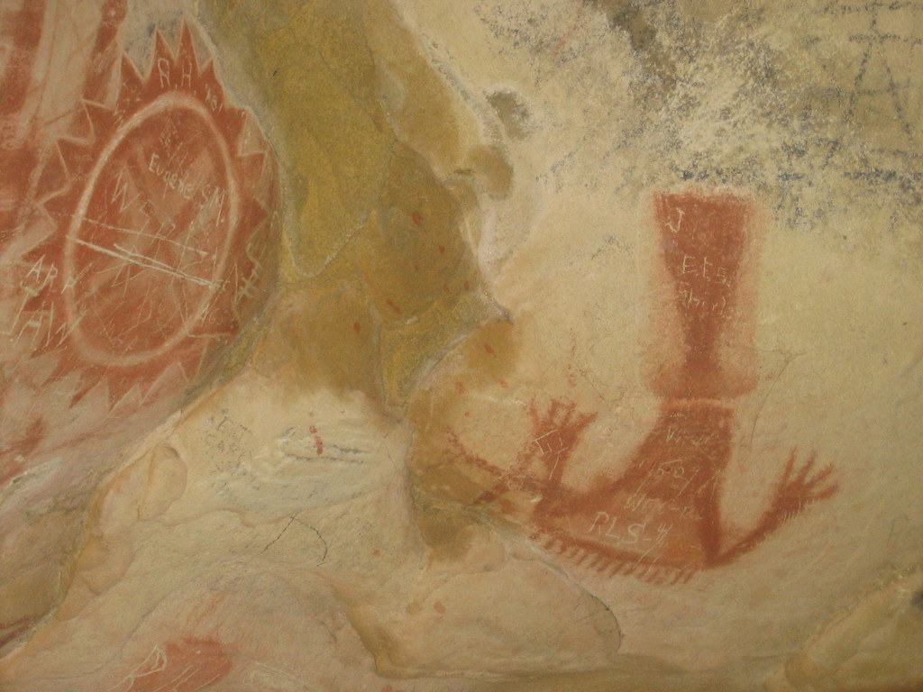 Chumash Cave Painting