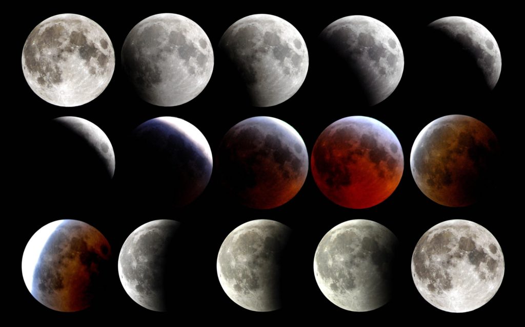 Red Blood Lunar Eclipse